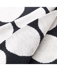 Coperta Benetton Nero Pois 140 x 190 cm Coperta Benetton Nero Pois 140 x 190 cm