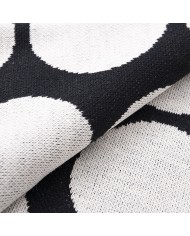 Coperta Benetton Nero Pois 140 x 190 cm Coperta Benetton Nero Pois 140 x 190 cm