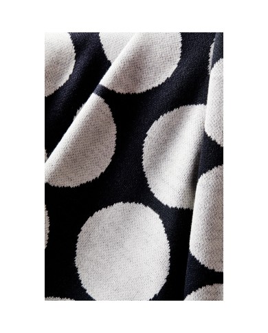 Coperta Benetton Nero Pois 140 x 190 cm Coperta Benetton Nero Pois 140 x 190 cm