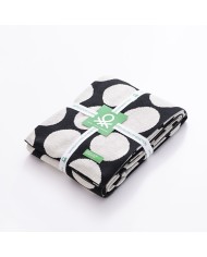 Coperta Benetton Nero Pois 140 x 190 cm Coperta Benetton Nero Pois 140 x 190 cm