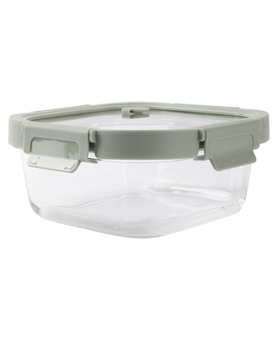 Porta pranzo Ermetico Lékué Vetro Borosilicato Quadrato 800 ml Porta pranzo Ermetico Lékué Vetro Borosilicato Quadrato 800 ml