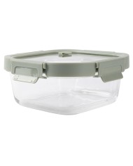 Porta pranzo Ermetico Lékué Vetro Borosilicato Quadrato 800 ml Porta pranzo Ermetico Lékué Vetro Borosilicato Quadrato 800 ml