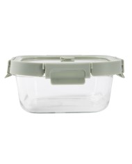 Porta pranzo Ermetico Lékué Vetro Borosilicato Quadrato 800 ml Porta pranzo Ermetico Lékué Vetro Borosilicato Quadrato 800 ml
