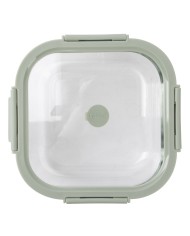 Porta pranzo Ermetico Lékué Vetro Borosilicato Quadrato 800 ml Porta pranzo Ermetico Lékué Vetro Borosilicato Quadrato 800 ml