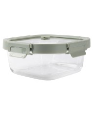 Porta pranzo Ermetico Lékué Vetro Borosilicato Quadrato 800 ml Porta pranzo Ermetico Lékué Vetro Borosilicato Quadrato 800 ml