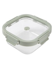 Porta pranzo Ermetico Lékué Vetro Borosilicato Quadrato 800 ml Porta pranzo Ermetico Lékué Vetro Borosilicato Quadrato 800 ml