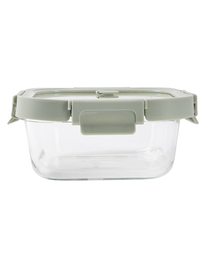Porta pranzo Ermetico Lékué Vetro Borosilicato Quadrato 800 ml Porta pranzo Ermetico Lékué Vetro Borosilicato Quadrato 800 ml