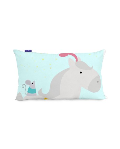 Fodera per cuscino HappyFriday Mr Fox Pumpkin Multicolore 50 x 30 cm