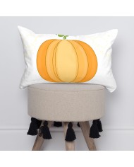 Fodera per cuscino HappyFriday Mr Fox Pumpkin Multicolore 50 x 30 cm Fodera per cuscino HappyFriday Mr Fox Pumpkin Multicolore 50 x 30 cm