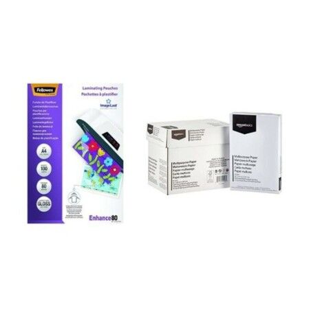 Carta per Stampare Fellowes 5306114 A4 Trasparente (100 Unità)