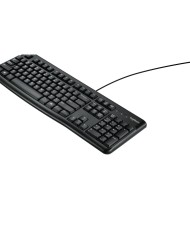 Tastiera Logitech K120 Nero Qwerty in Spagnolo Qwerty US