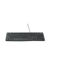Tastiera Logitech K120 Nero Qwerty in Spagnolo Qwerty US