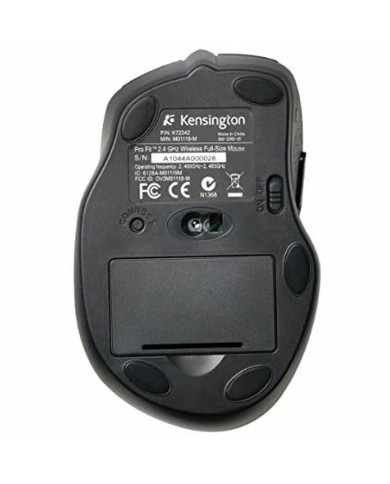 Mouse Kensington K72370EU Nero 1600 dpi