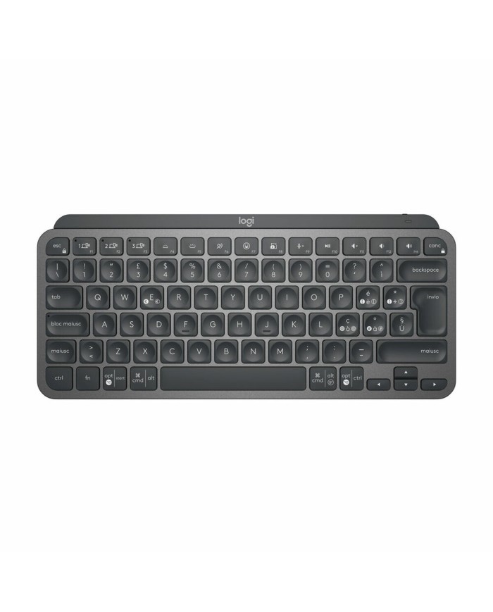 Tastiera Wireless Logitech 920-010488 Grafite Qwerty in Spagnolo QWERTY