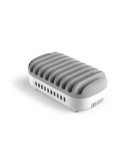 Hub USB Compulocks 10PUSBDKS-UK Bianco Grigio 120 W