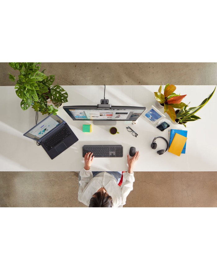 Tastiera Logitech MX KEYS Grafite Qwerty in Spagnolo