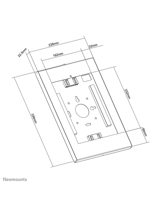 Supporto per cellulare o tablet Neomounts WL15-650WH1 Bianco Supporto per cellulare o tablet Neomounts WL15-650WH1 Bianco