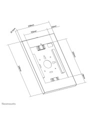 Supporto per cellulare o tablet Neomounts WL15-650WH1 Bianco Supporto per cellulare o tablet Neomounts WL15-650WH1 Bianco