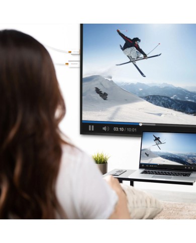 Cavo Audio Jack (3,5 mm) j5create JVAW56-N Cavo Audio Jack (3,5 mm) j5create JVAW56-N