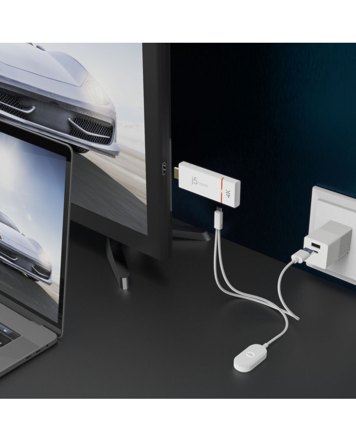 Cavo Audio Jack (3,5 mm) j5create JVAW76-N 1 m