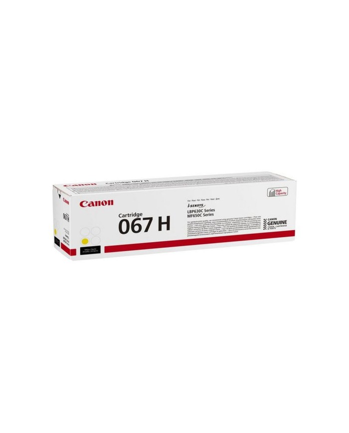 Toner Originale Canon 067H Giallo