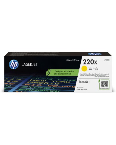Toner Originale HP W2202X Giallo (1 Unità)
