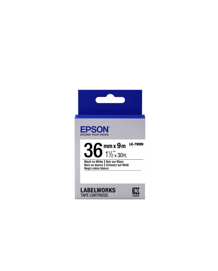 Etichette per Stampante Epson C53S657006 Nero Nero/Bianco Etichette per Stampante Epson C53S657006 Nero Nero/Bianco