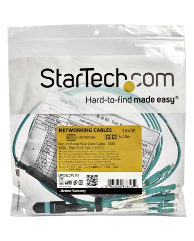 Cavo fibra ottica Startech MPO8LCPL3M 3 m