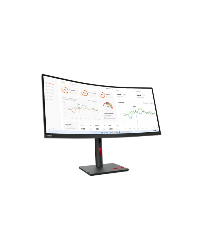 Monitor Lenovo ThinkVision T34W-30 34" 60 Hz 50-60 Hz Wide Quad HD