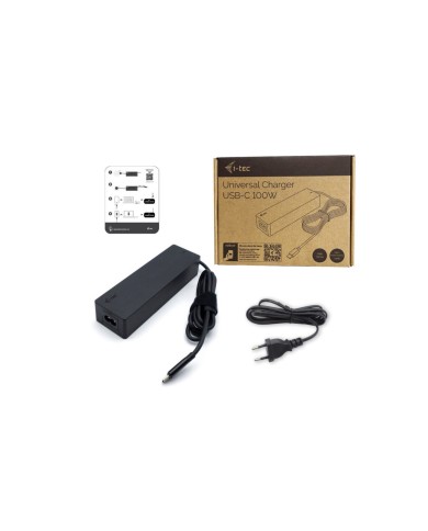 Caricatore portatile i-Tec CHARGER-C100W Nero Caricatore portatile i-Tec CHARGER-C100W Nero