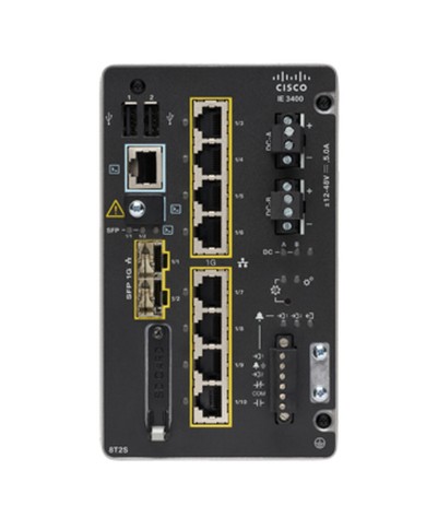 Switch CISCO IE-3400-8T2S-E Switch CISCO IE-3400-8T2S-E