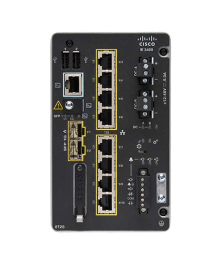 Switch CISCO IE-3400-8T2S-E Switch CISCO IE-3400-8T2S-E
