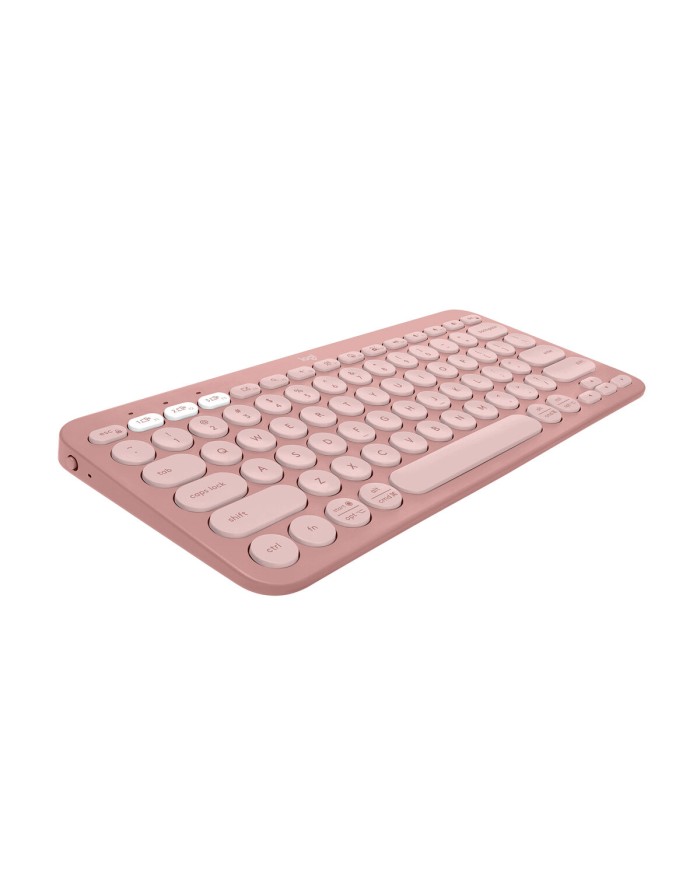 Tastiera Wireless Logitech K380s Rosa Qwerty in Spagnolo Tastiera Wireless Logitech K380s Rosa Qwerty in Spagnolo