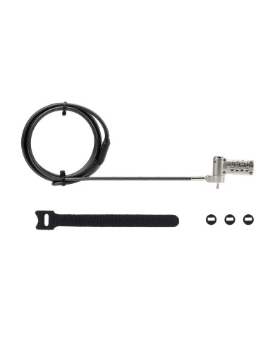 Cavo USB Startech UNIVC4D-LAPTOP-LOCK Nero/Grigio 2 m Cavo USB Startech UNIVC4D-LAPTOP-LOCK Nero/Grigio 2 m