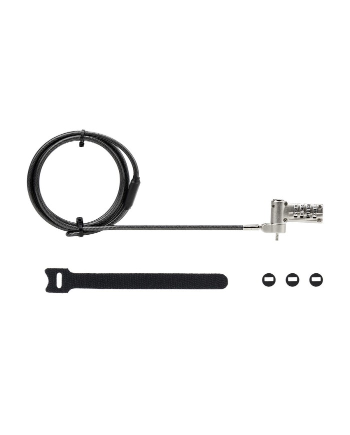 Cavo USB Startech UNIVC4D-LAPTOP-LOCK Nero/Grigio 2 m Cavo USB Startech UNIVC4D-LAPTOP-LOCK Nero/Grigio 2 m