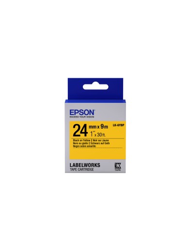 Etichette per Stampante Epson C53S656005 Nero Nero/Giallo Etichette per Stampante Epson C53S656005 Nero Nero/Giallo