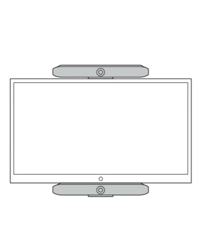 Supporto da Soffitto per Proiettore Poly 875L2AA