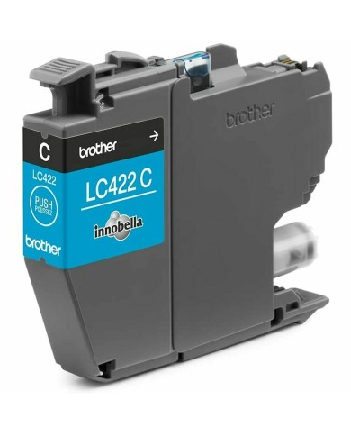 Cartuccia ad Inchiostro Originale Brother LC-422BK Ciano
