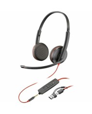 Auricolari Poly 8X228AA Nero Auricolari Poly 8X228AA Nero