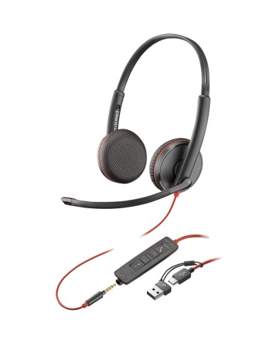 Auricolari Poly 8X229AA Nero Auricolari Poly 8X229AA Nero