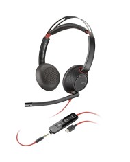 Auricolari con Microfono Poly Blackwire 5220 Auricolari con Microfono Poly Blackwire 5220