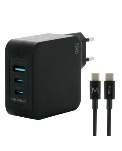 Caricatore portatile Mobilis 001365 Nero Caricatore portatile Mobilis 001365 Nero