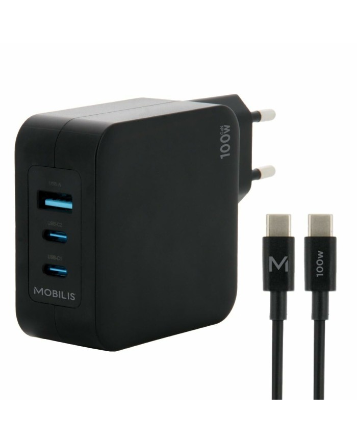Caricatore portatile Mobilis 001365 Nero Caricatore portatile Mobilis 001365 Nero