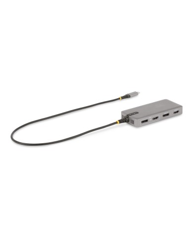 Hub USB-C Startech 117B-USBC-MULTIPORT Grigio 100 W