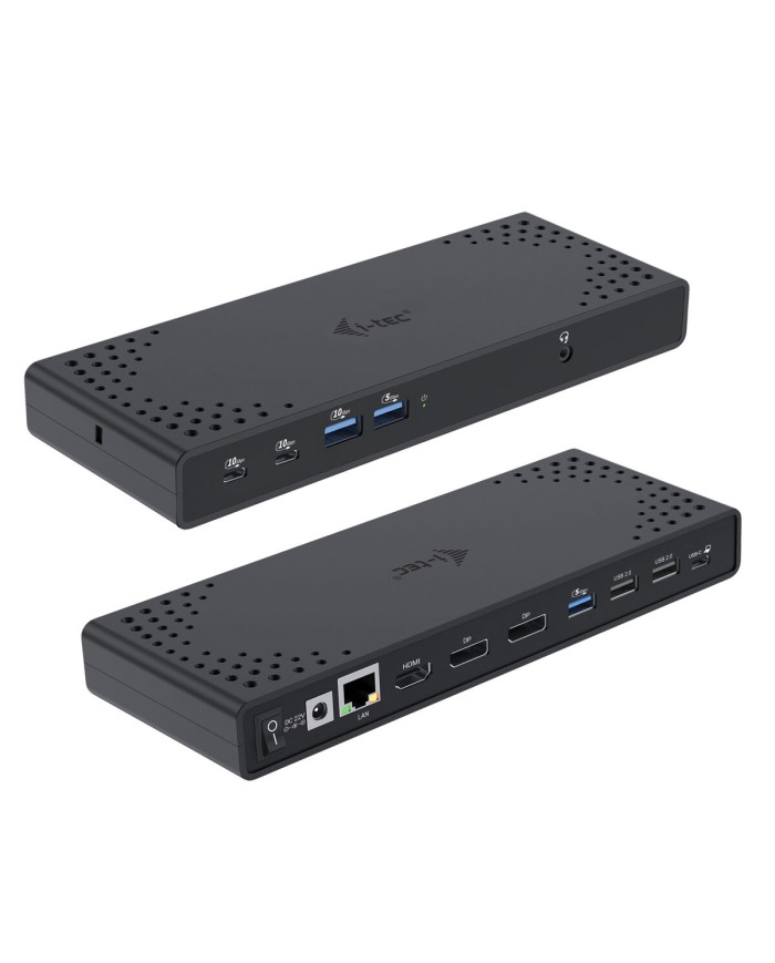 Custodia per Tastiera i-Tec C31TRIPLE4KDOCKPD Custodia per Tastiera i-Tec C31TRIPLE4KDOCKPD