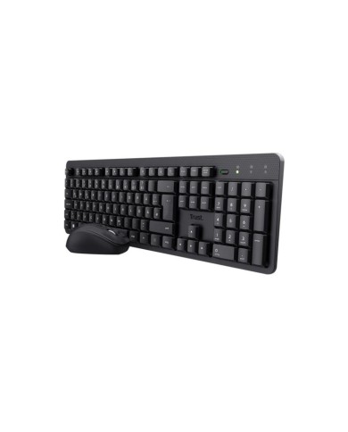 Tastiera e Mouse Trust TKM-360 Nero Qwerty in Spagnolo
