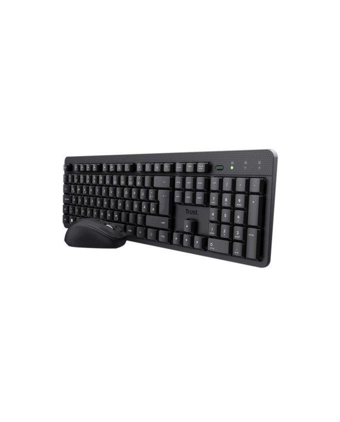 Tastiera e Mouse Trust TKM-360 Nero Qwerty in Spagnolo