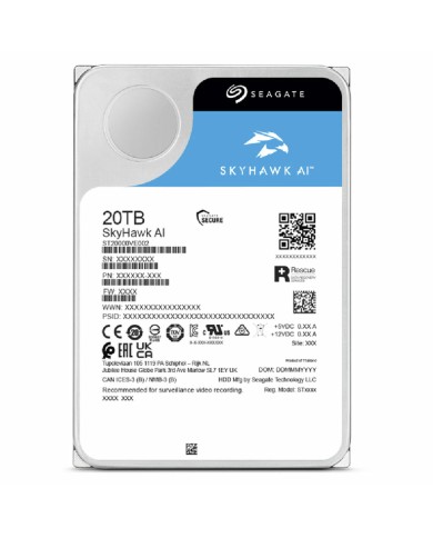 Hard Disk Seagate ST12000VE003 3,5" 12 TB