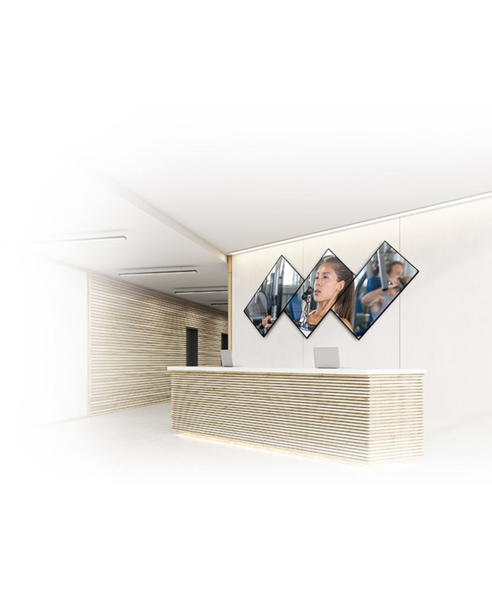 Supporto da Tavolo per Schermo B-Tech BT7550/B 65" 37" Supporto da Tavolo per Schermo B-Tech BT7550/B 65" 37"