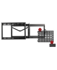 Supporto da Parete B-Tech BT7515/PB 25 kg 32"